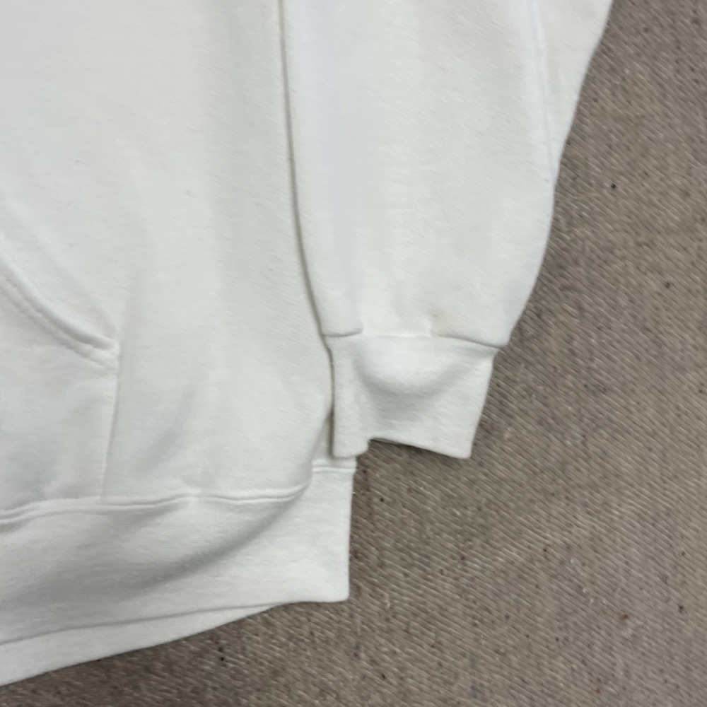 vintage cortland university of new york hoodie‎ mens xl white 1990s jansport USA - Picture 4 of 10
